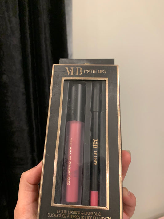 Lip matte duo box