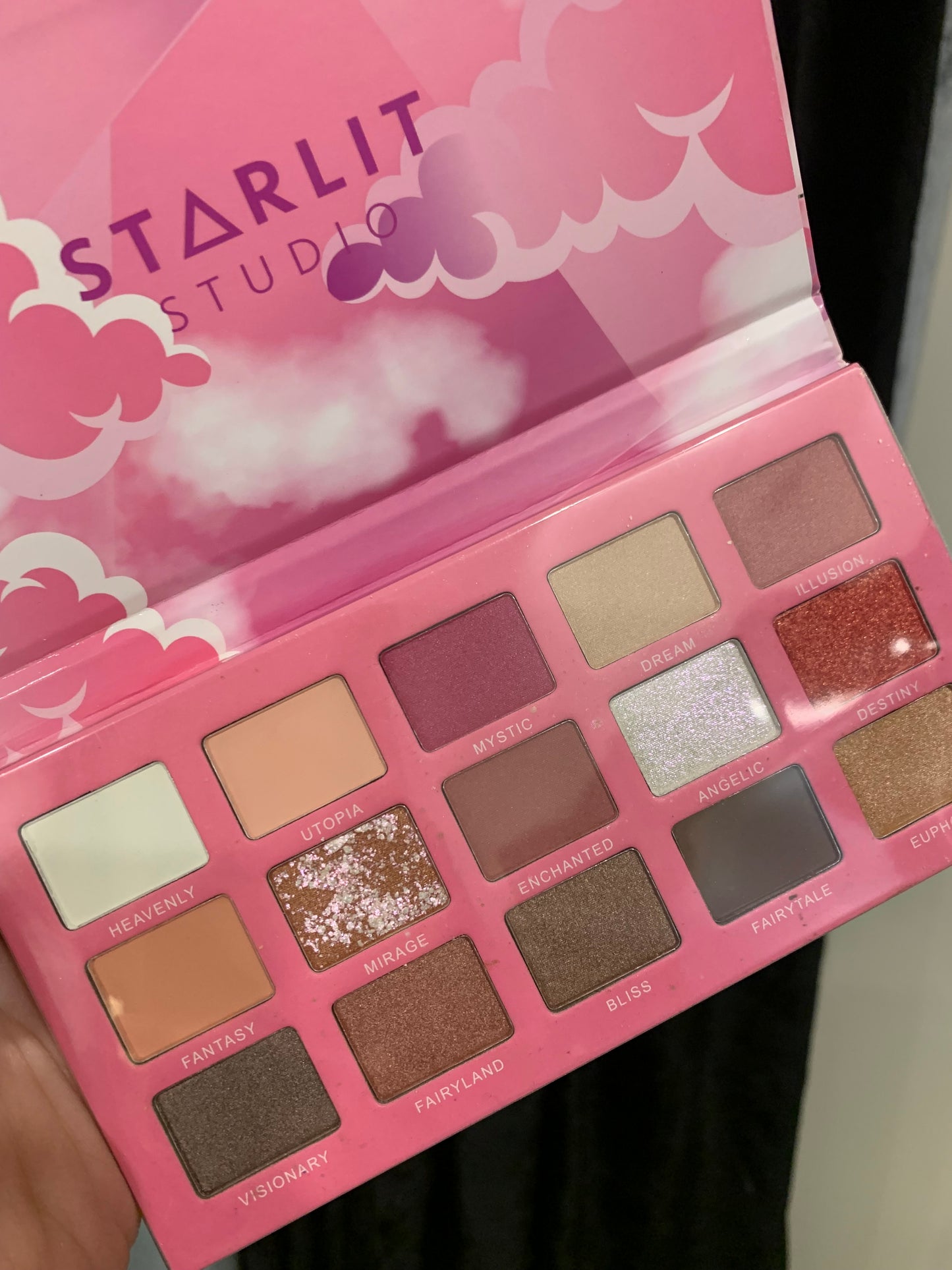 Highly pigmented starlit eyeshadow palette