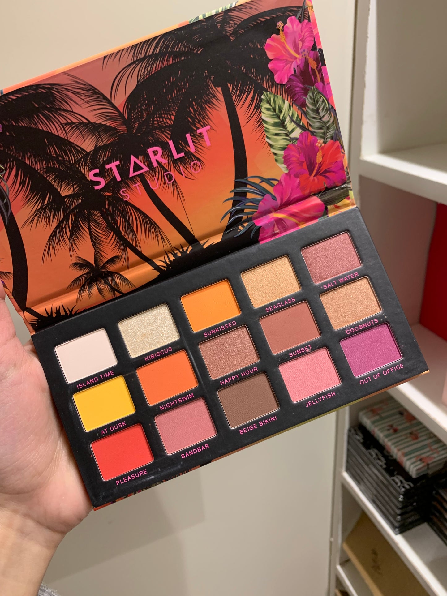 Starlit eyeshadow palette (highly pigmented)