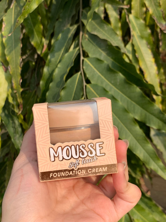 Fevble mouse soft touch foundation cream (bestone)(ivory)