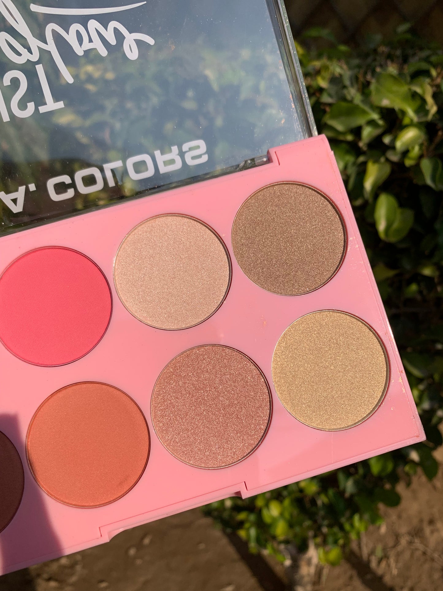 La colors blush highlighter palette