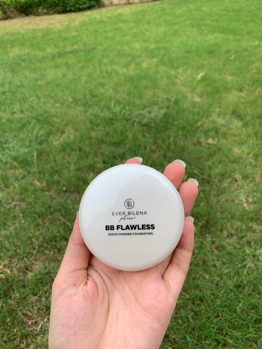 Bb flawless face powder (fair-medium)