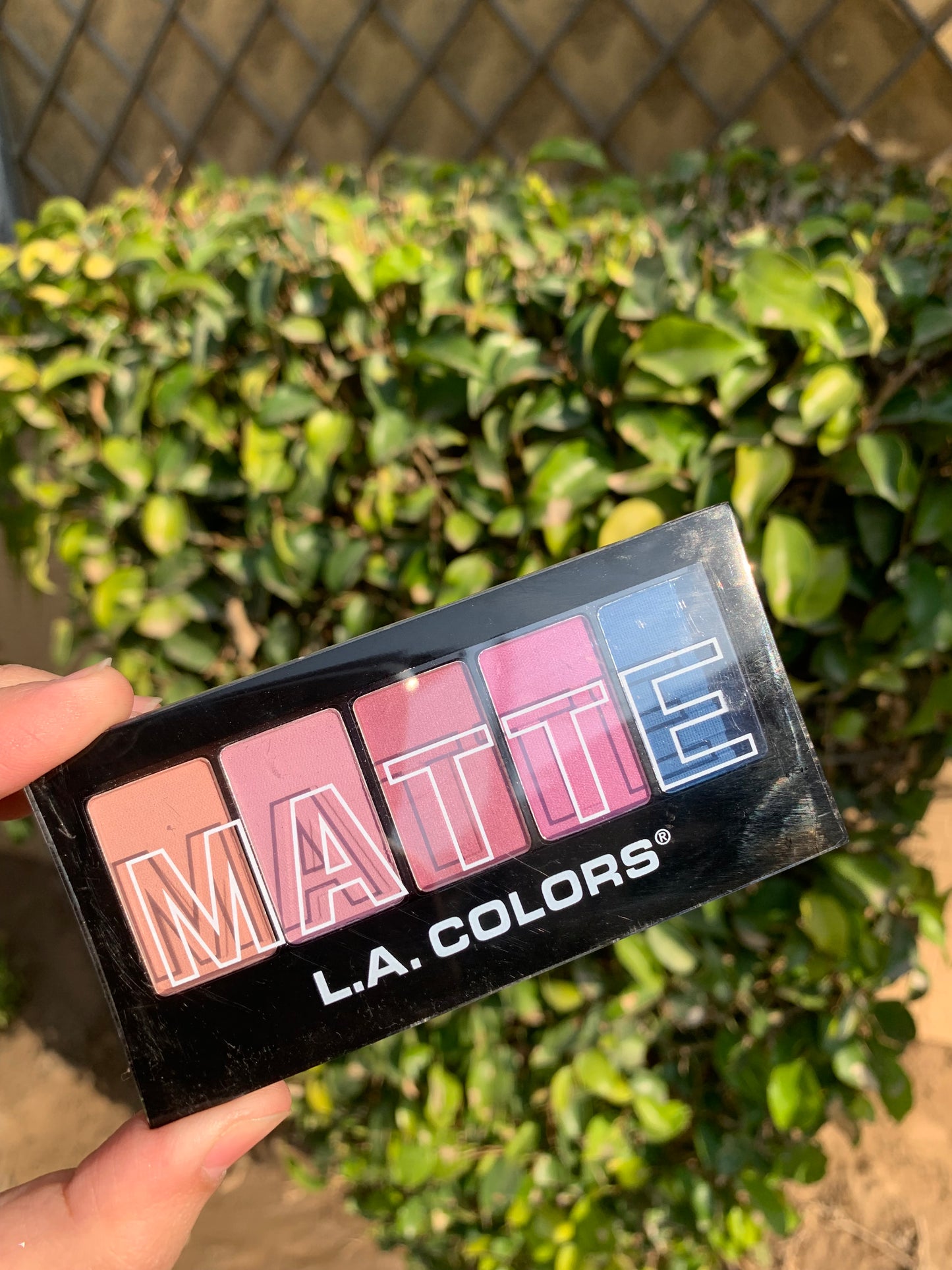 La color matte eyeshadow palette