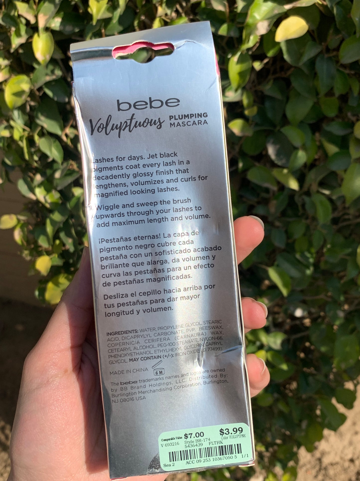 Bebe plumping mascara