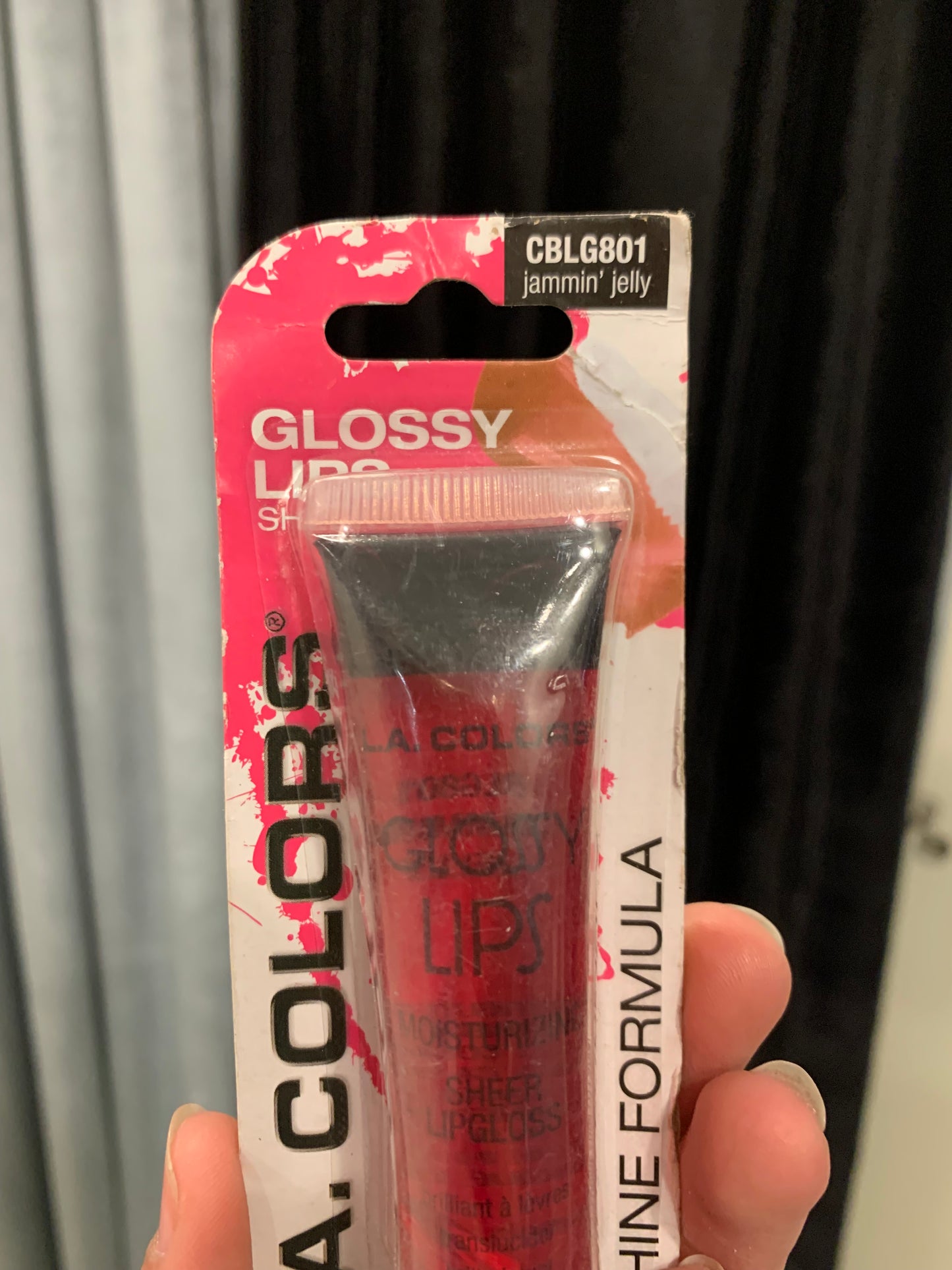 La color glossy lipgloss tinted