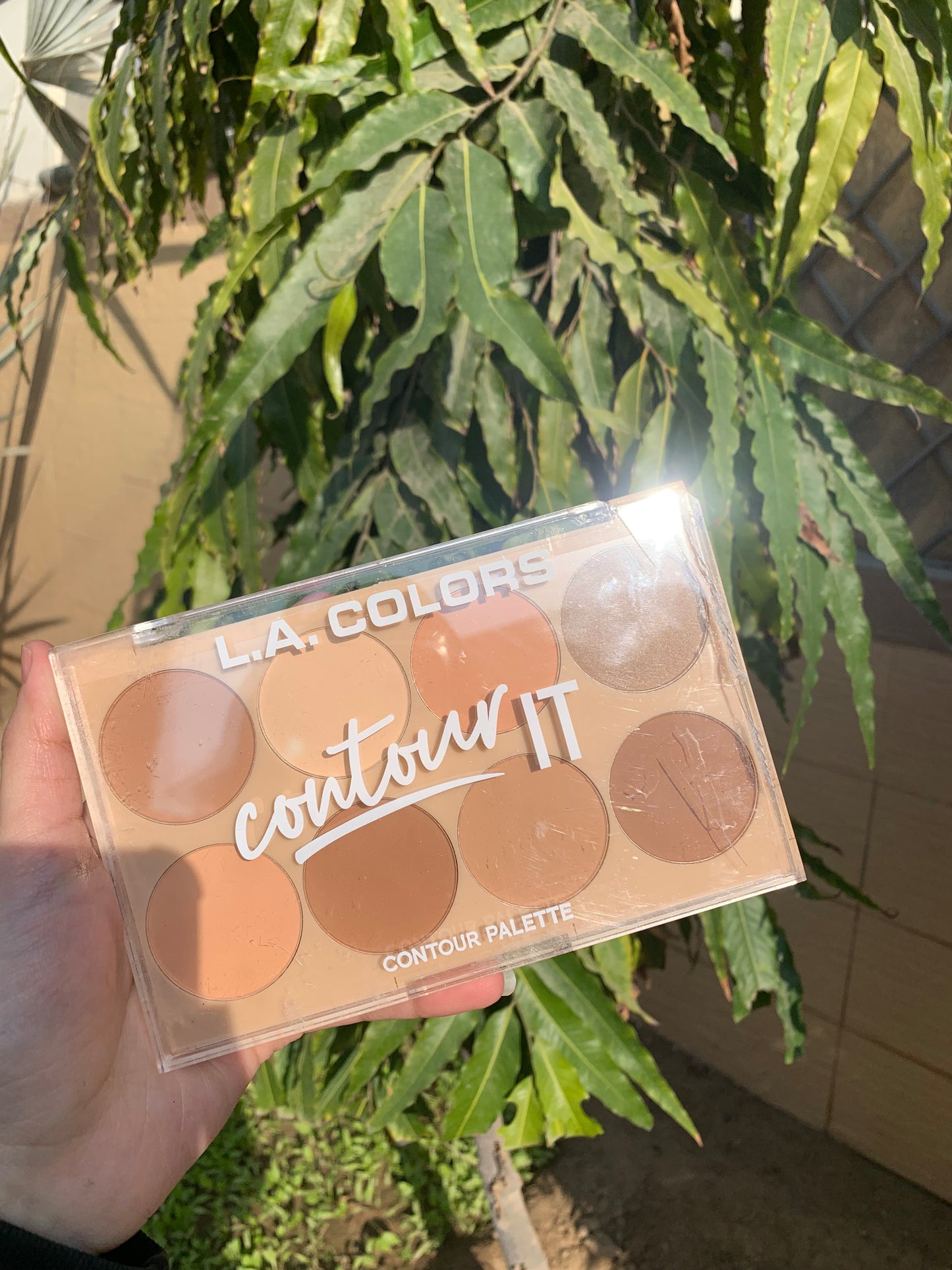 La color contour+ powder palette