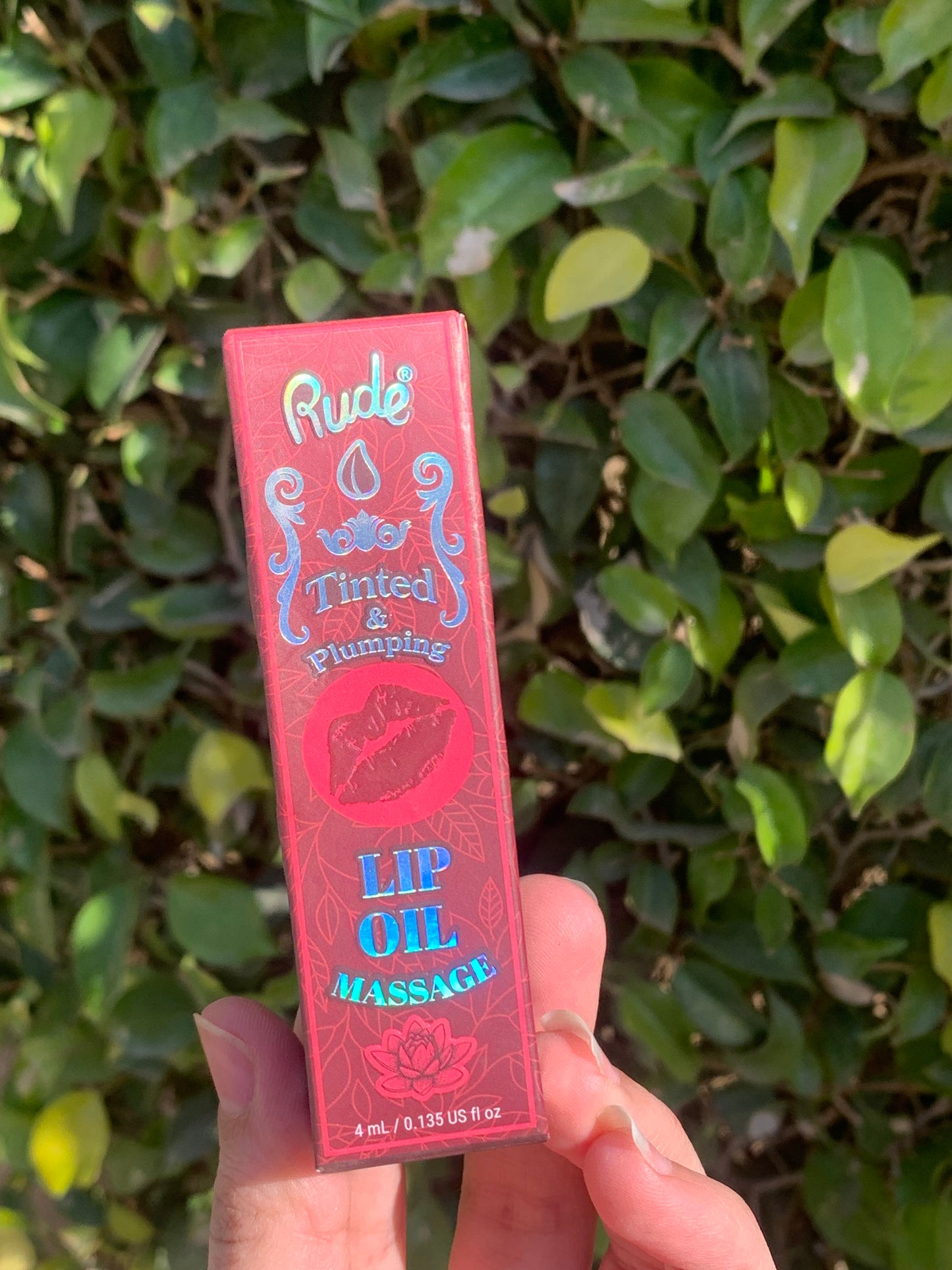 Rude lip oil tinted