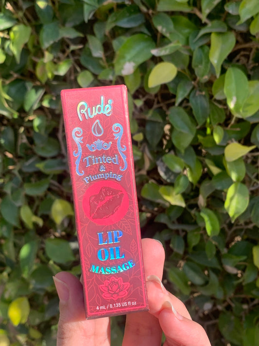 Rude lip oil tinted