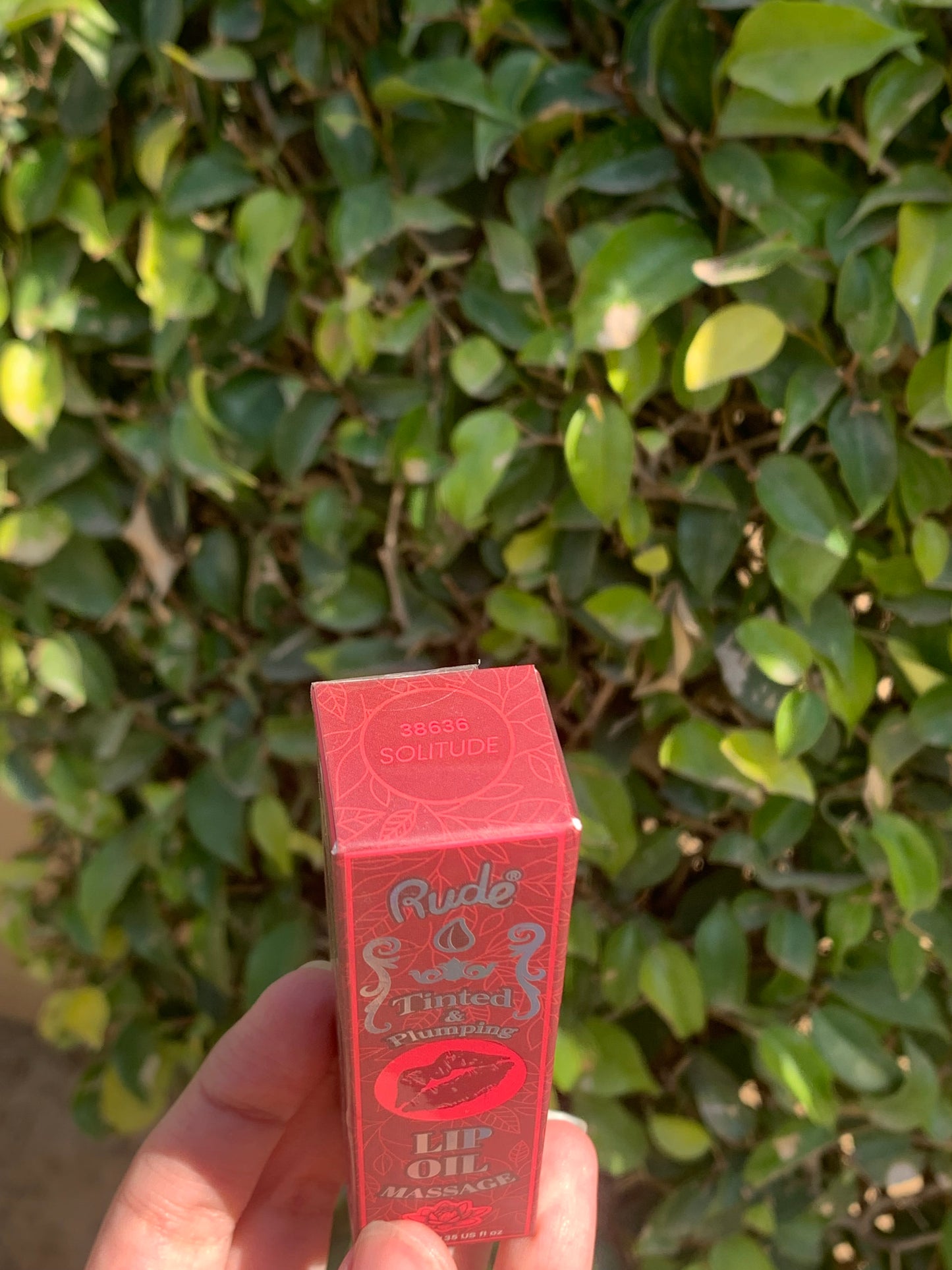 Rude lip oil tinted