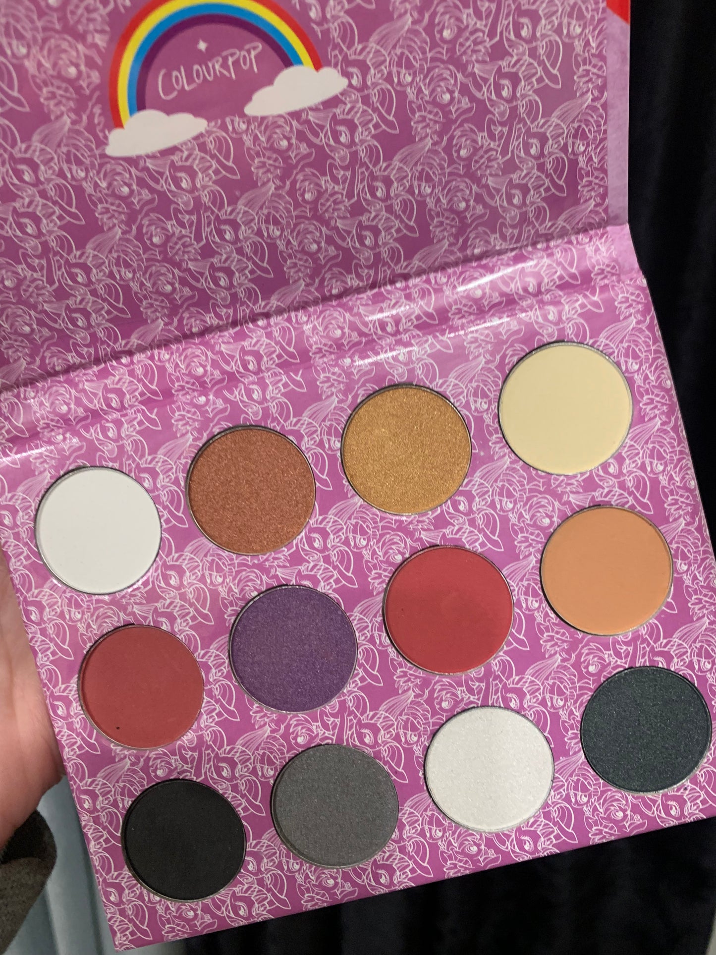 Color pop eyeshadow palette