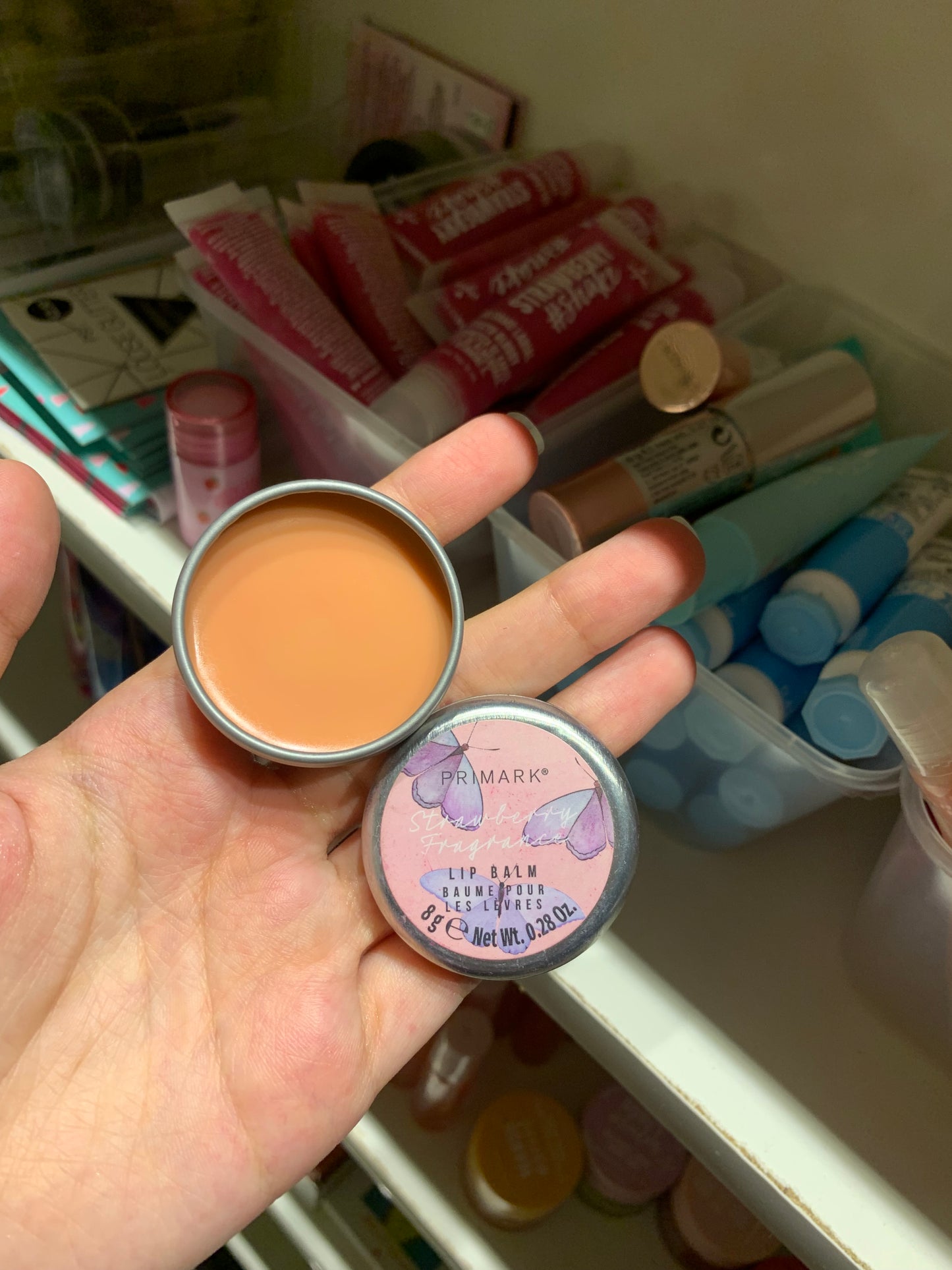 Primark tin lipbalm