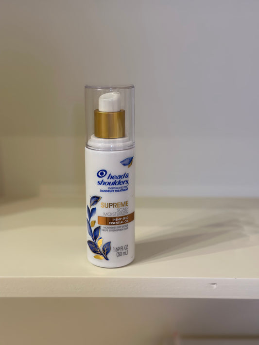 Head and shoulders scalp moisturiser