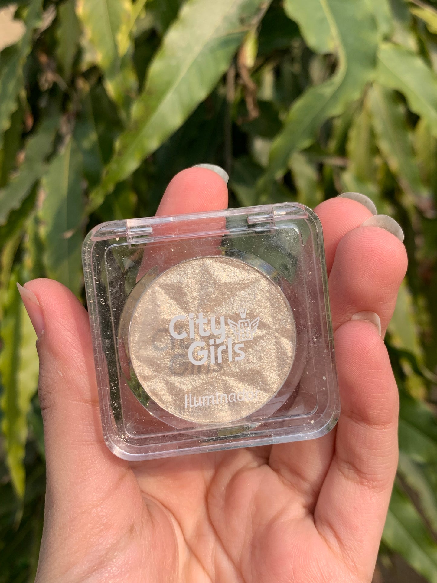 City girl silver golden highlighter