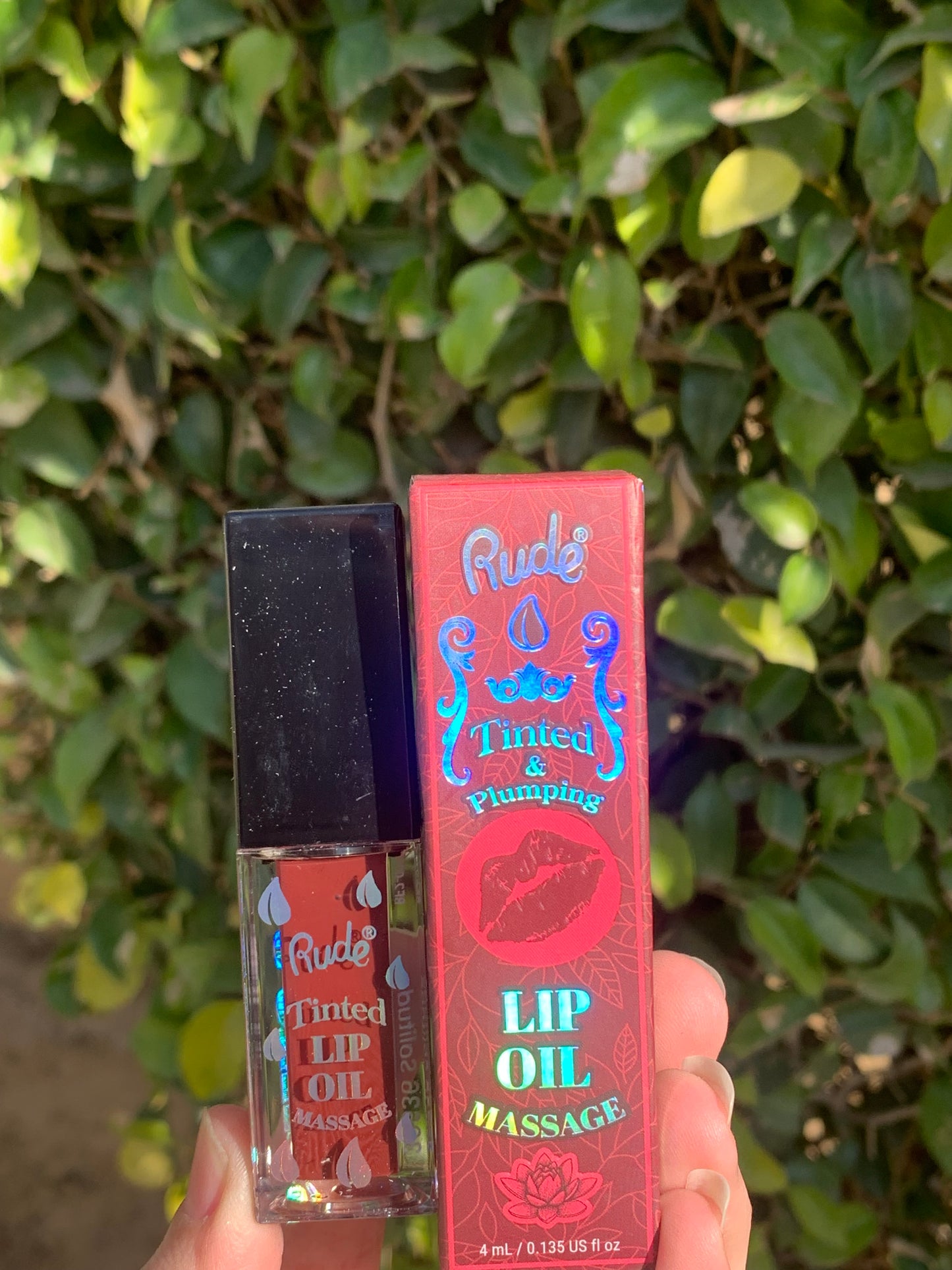 Rude lip oil tinted