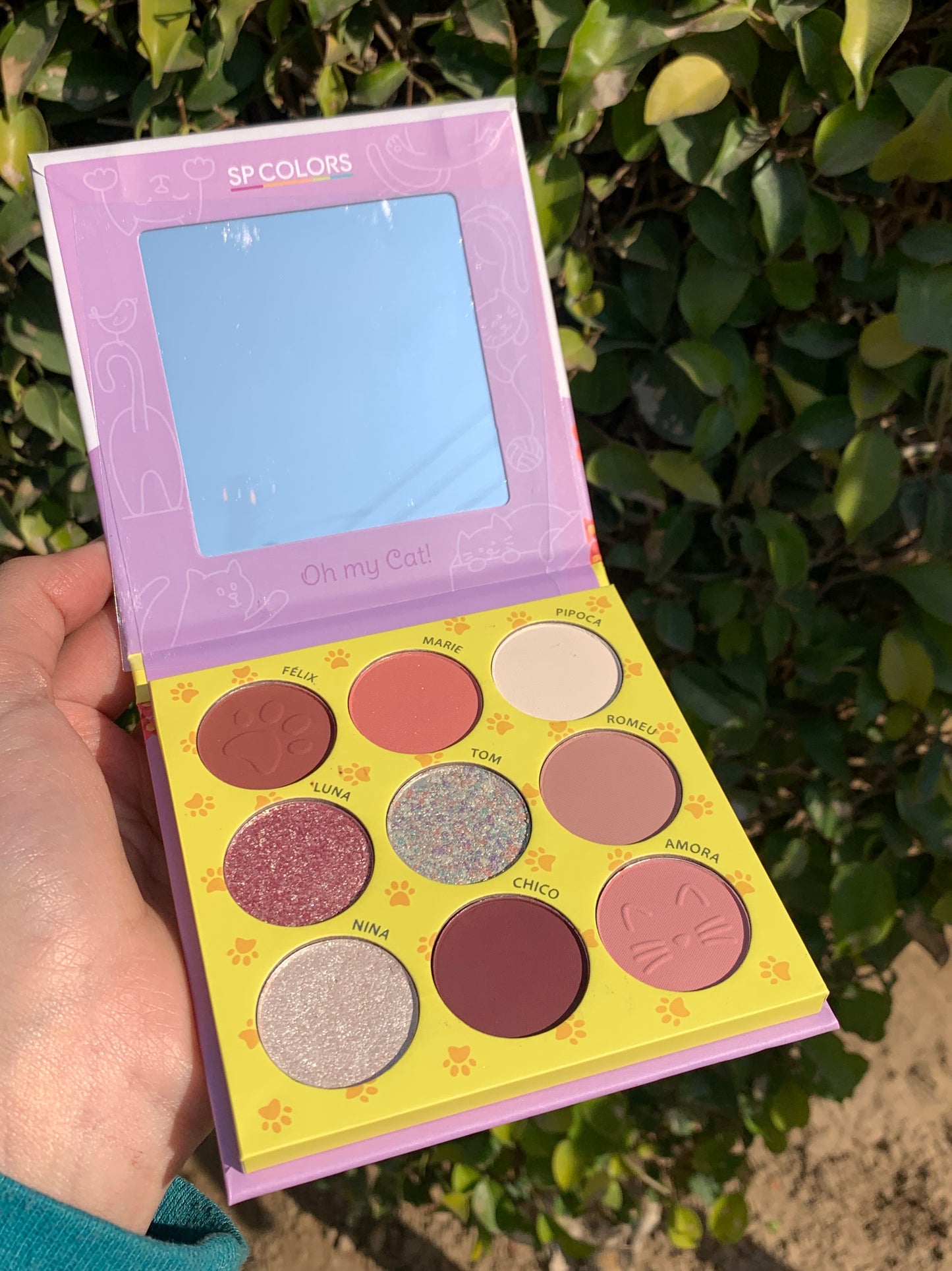 Sp colors eyeshadow palette