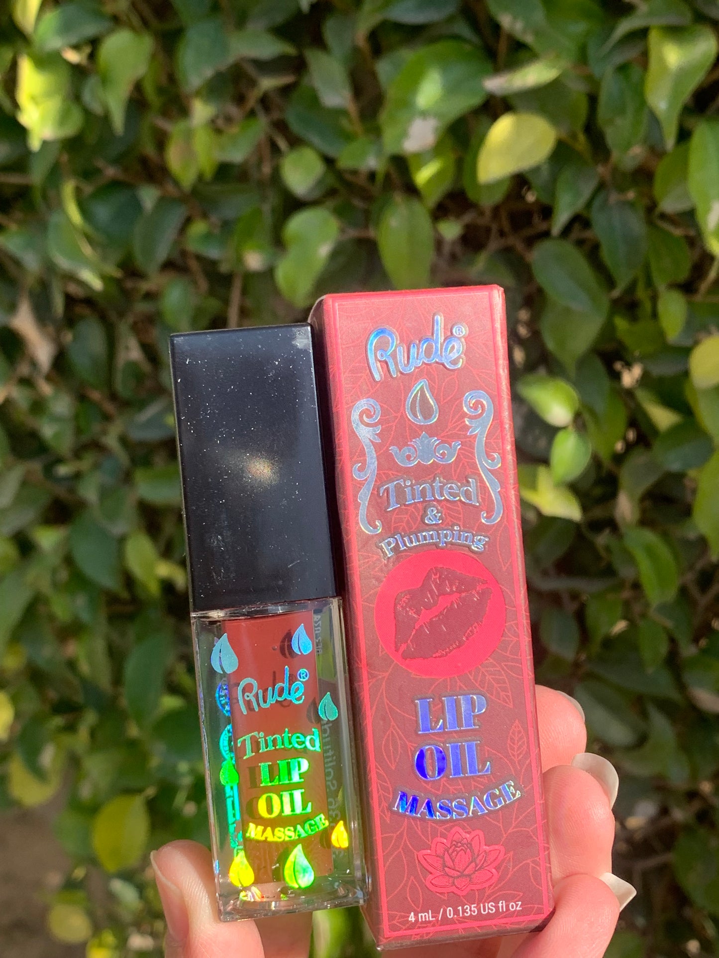 Rude lip oil tinted