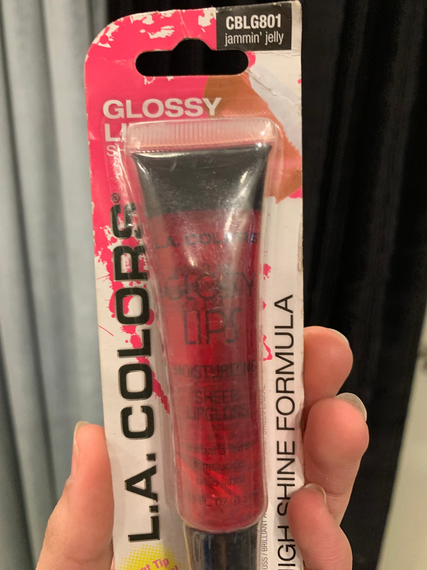 La color glossy lipgloss tinted