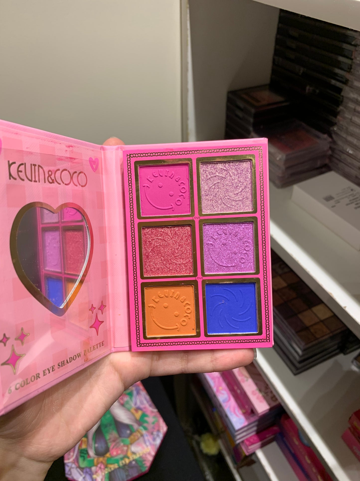 Kevin and coco 6 color eyeshadow palette