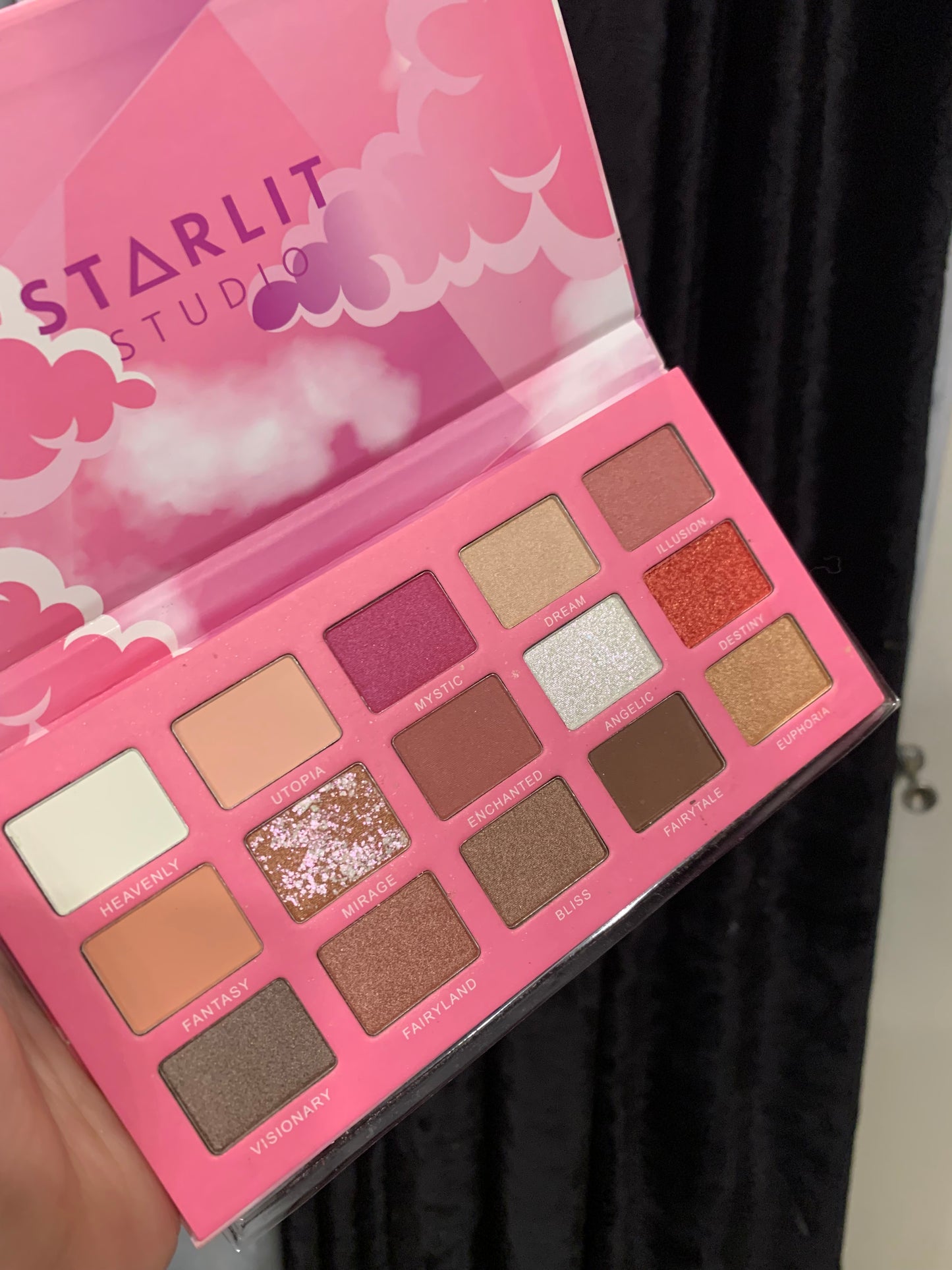 Highly pigmented starlit eyeshadow palette