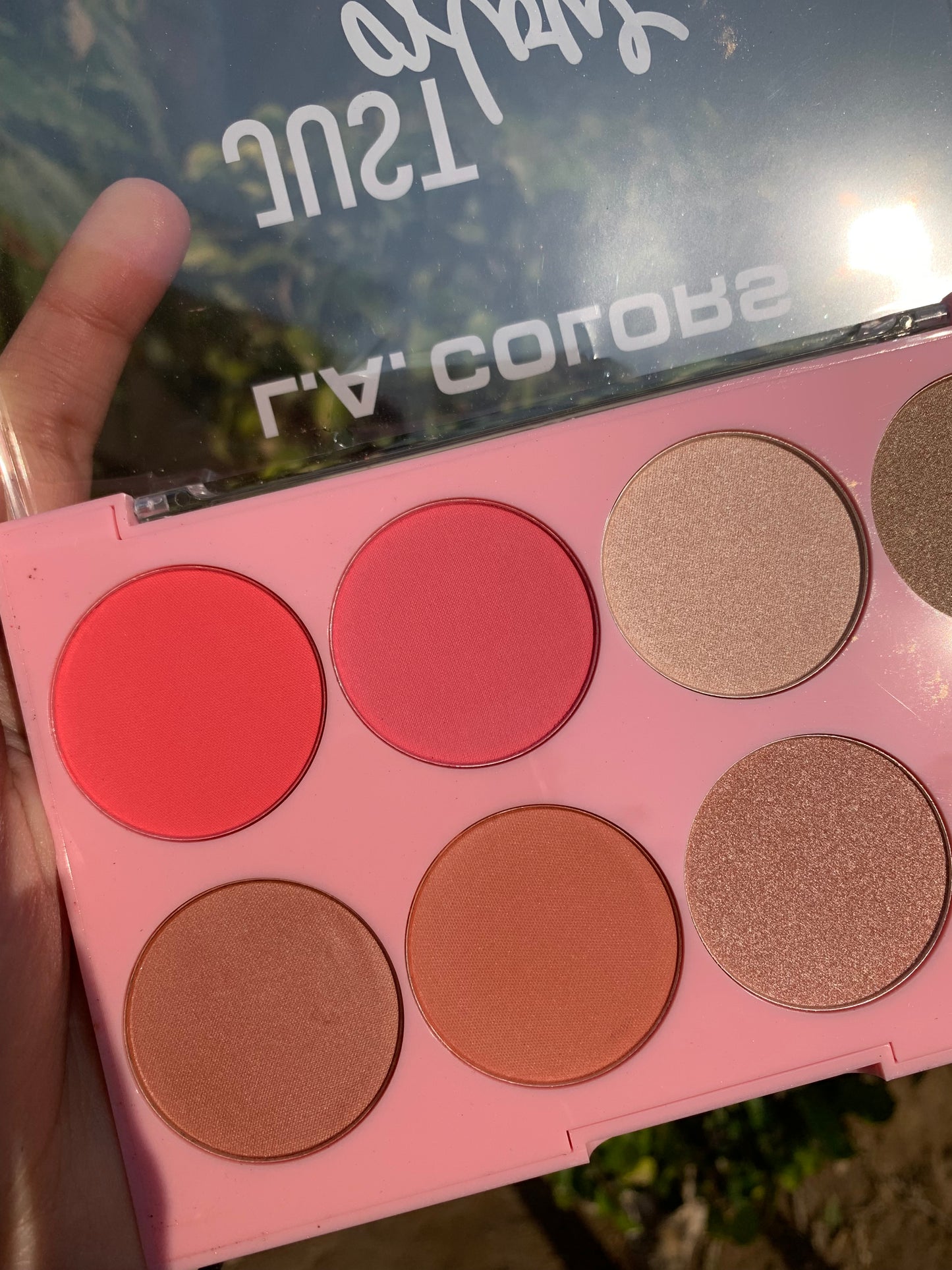 La colors blush highlighter palette