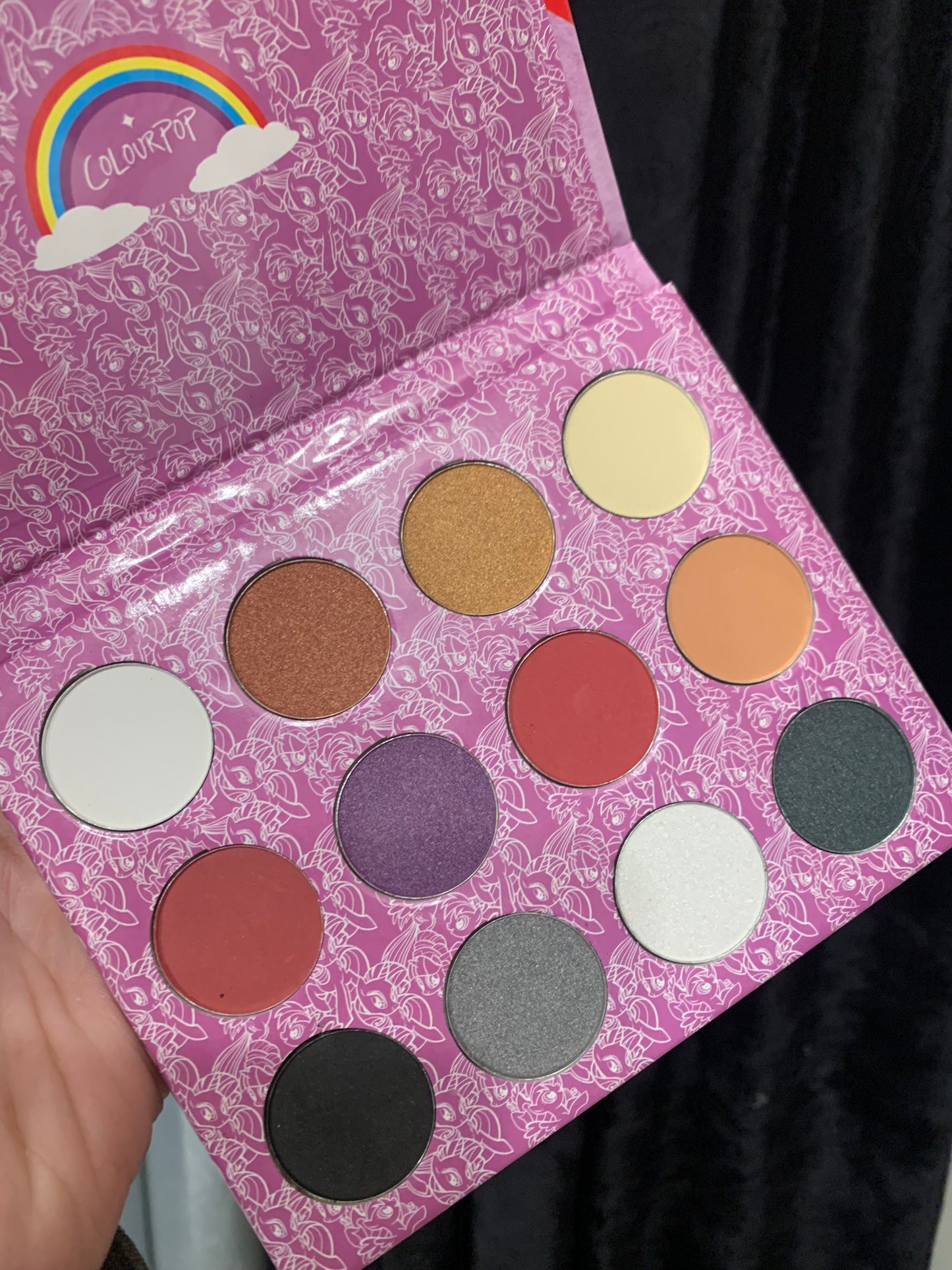 Color pop eyeshadow palette